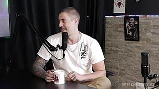 alemão and lexi mallet swing cast with tifany rocha in sheer red lingerie dirty talk domination interview compilation