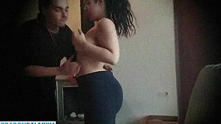 Homemade Big Ass Curvy Girl Rides Cock Wild