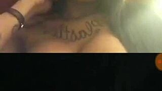 i'm payin hush money for these huge ebony tits bouncin live on instagram!