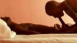 dzaddylongstrokes' sexy ebony milf deepthroats that monster cock preview