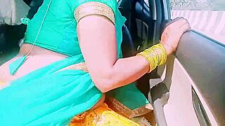 desi housewife risks it all seducing stranger in car with telugu dirty talk and wild indian fucking