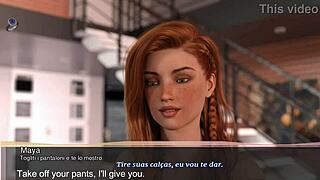 Tutor, forget the cash - take my cock instead for this blowjob and orgasm session part 1