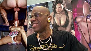 damn this cum covered bubble butt teen slut deepthroats huge cock on train then rides dildo as chained nun!