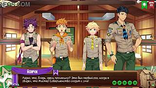 game friends camp ep 58 natsumi spills all in russian voiceover