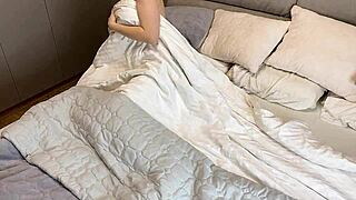 stepmom you like fucking during massage? tight pussy creampie doggystyle russian amateur