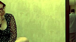 shh... did the wife really let her boyfriend pound this curvy student?