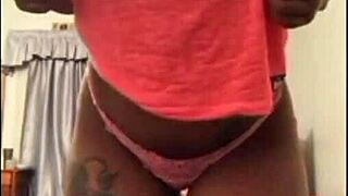 sexy ebony milf hunts thick bbc riding it deep in wet pussy action