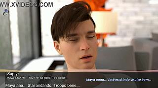 Tutor, forget the cash - take my cock instead for this blowjob and orgasm session part 1