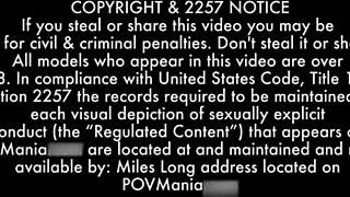 pov frida sante milks my cock deep in backyard cowgirl ride