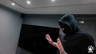 robbing catalina and her chubby friend in raw threesome bareback roleplay