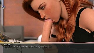 Tutor, forget the cash - take my cock instead for this blowjob and orgasm session part 1