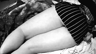 Private close-up fucking stepdaughter moaning big ass orgasm