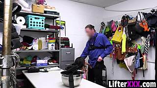 Ever Wonder What Happens When Submissive Shoplifter Rides Cop's Meaty Cock?