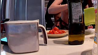 check out this perverted flat-chested cheating japanese wife taking creampie after creampie part 3