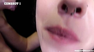 Fuck Yeah! Satina Gulps 9 Insane Gloryhole Cumshots!