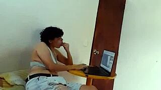PETITE LATINA AND CURVY FAT AMATEUR OUTDOOR CUM DREAM FULFILLED WITH MOUTH SWALLOW