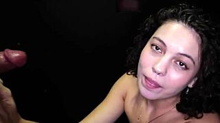 Fuck Yeah! Satina Gulps 9 Insane Gloryhole Cumshots!