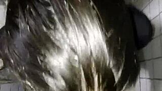 Overtime Blowjob Sucking Big Black Cock in Office Turns into Wild Vagina Pounding at Work
