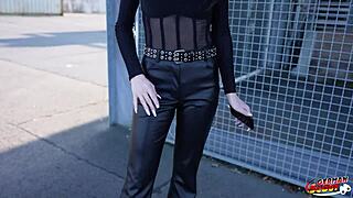 yo this tiny german 18+ redhead peach delina picked up for quick sloppy deepthroat casting fuck 😩💦