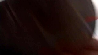 Brunette milf rides young cock hard then pulls it out