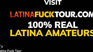 can this gorgeous latina model handle monster cock gaping her ass rough deepthroat anal