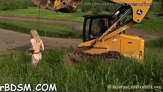 Wanna see this magical blonde BDSM slave get her pussy fucked hard with toys and blowjobs?