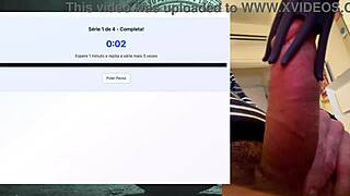 powerful 19cm fat cock endures intense workout session without cumming