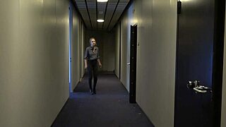 violet haze teen blonde bound gags on deepthroat in bondage