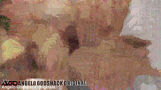 first double anal penetration stretches gaping asshole in rough gangbang with deepthroat face fucking and ass to mouth creampie