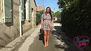 Mila Coquine Shares Chubby French Wife with Another Man Outdoors