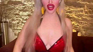 soy la diosa belly dancer fuck doll glasses tease