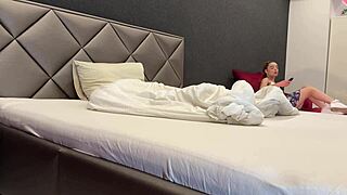 petite alice in miniskirt no panties flashes tight pussy legs feet with bff lilly at home!!