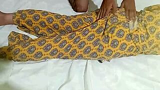 Real stepsis bent over doggy by huge stepbro indian pounding!