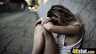 Charitable Guy Hides Nasty Teen Blowjob Secrets Deep Down