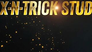 Roommate tension explodes: brunette with big tits bent over doggy in bathroom after tattooed massage