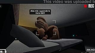 Cheapest motel? Blonde whore sucks rough black cock