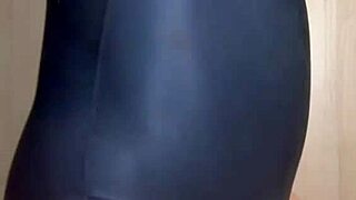 stinky school swimsuit soaked in cum and piss with shiny anal plug 😩🍑🔌