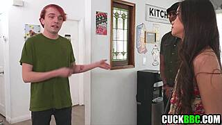 Ex-gf! You watching her slam that big black cock?