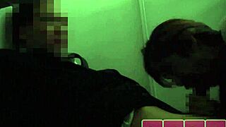 voyeur catches second-year ol sucking tits and fucking in company locker room