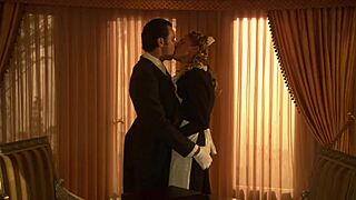 bored maid wife lauren phoenix fucks stepdad on knees doggystyle