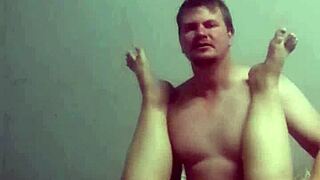 You like this hunk's thick cock pounding SSBBW milf wife's holes?