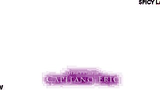 in the swinger club these blondes do anal threesome creampie then lick cum from asshole