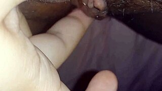 Big Wet Pussy Teases with Huge Clit Dripping Horny Juices in Homemade Closeup