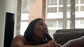 Stepfather's Huge Cock Stretches My Tight 18+ Mouth Deep - Amateur Suck!