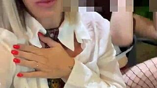 here's my super hot 45m public outdoor video tome 4