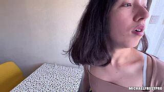 helping step-aunt unwind after trip turns into dirty kitchen fuck 😏💦