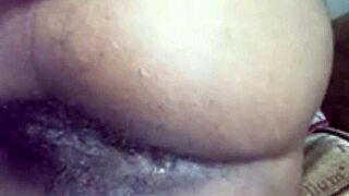 muscular black babe rams huge dildo deep in big pussy solo