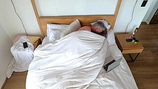 Flower fucked hard by sugar daddy in morning glow then facial blast!