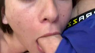 Aubry Babcock Sloppy Deepthroat Blowjob Girlfriend Sofa Experience Vol 50