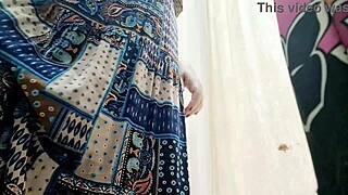 Chubby italian stepmom flashes her hairy wet pussy and big clit in crowded public store